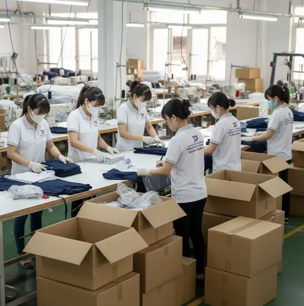 Đóng gói bàn giao