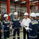 Bộ Quần Áo Bảo Hộ Phản Quang Dạ Quang Màu Xám Đậm