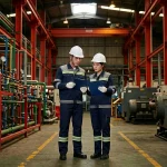 Bộ Quần Áo Bảo Hộ Phản Quang Dạ Quang Màu Xám Đậm
