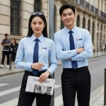 Áo Sơ Mi Đồng Phục Ngân Hàng Tay Dài MB