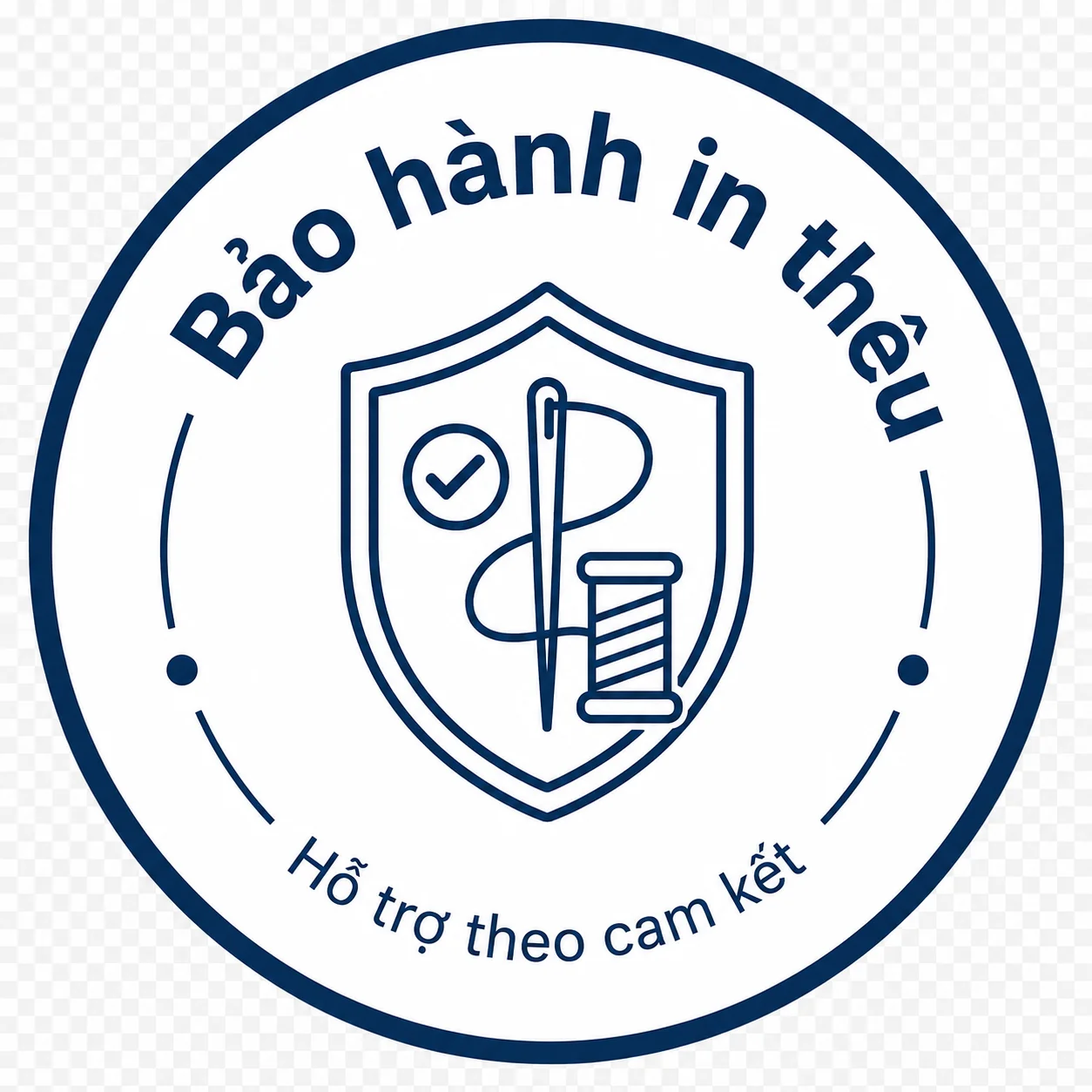 Bảo hành in thêu