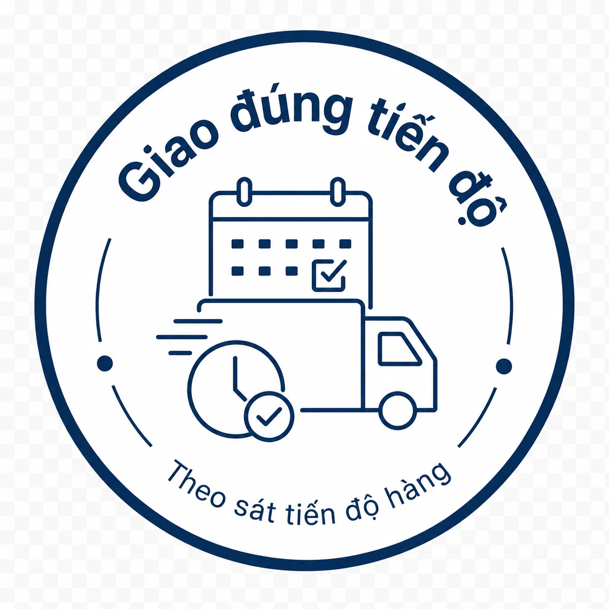 Giao đúng tiến độ