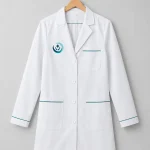 Áo blouse bác sĩ màu trắng áo treo móc B1