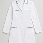 Áo blouse bác sĩ màu trắng ảnh toàn bộ sản phẩm B2