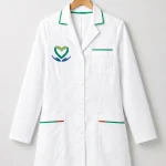 Áo blouse bác sĩ màu trắng áo treo móc B4
