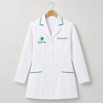 Áo blouse bác sĩ màu trắng áo treo móc B5