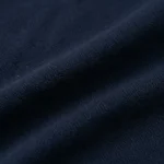 Áo Polo Đồng Phục Xanh Navy Phối Kem - mat vai