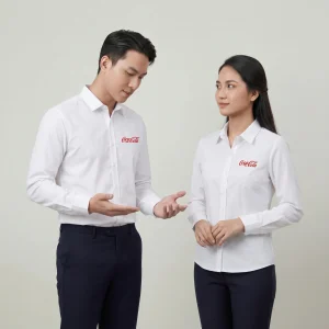 Áo Sơ Mi Đồng Phục Trắng Dài Tay