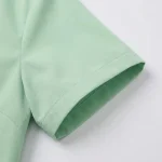 Áo Sơ Mi Đồng Phục Xanh Mint Ngắn Tay - can tay ao