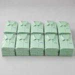 Áo Sơ Mi Đồng Phục Xanh Mint Ngắn Tay - dong goi theo lo