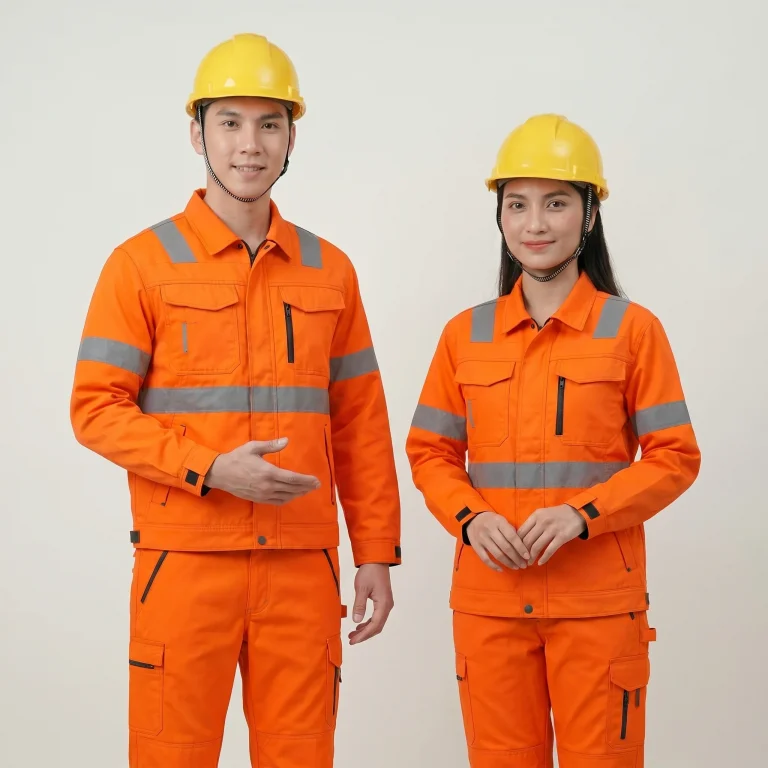 Đồng Phục Bảo Hộ Cam Phản Quang