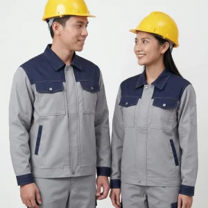 đồng phục Bảo Hộ Xám Phối Navy