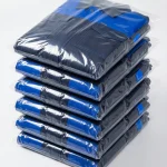 Đồng phục bảo hộ xanh navy phối xanh dương Thành Tín - ảnh đóng gói theo lô