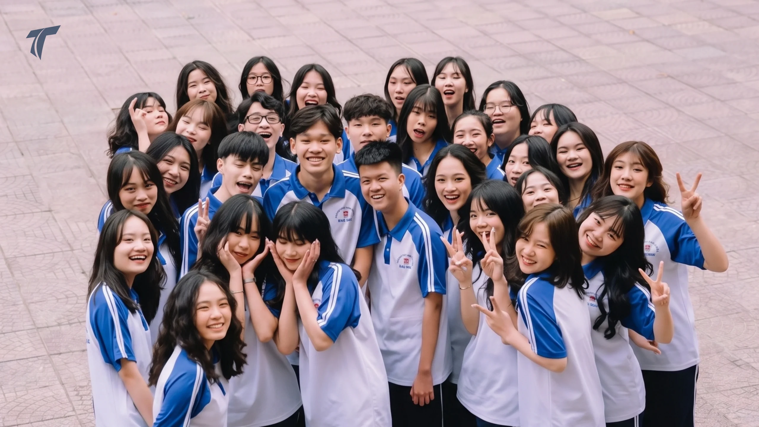 Đồng phục thể dục học sinh Đà Nẵng dạng áo polo thể thao