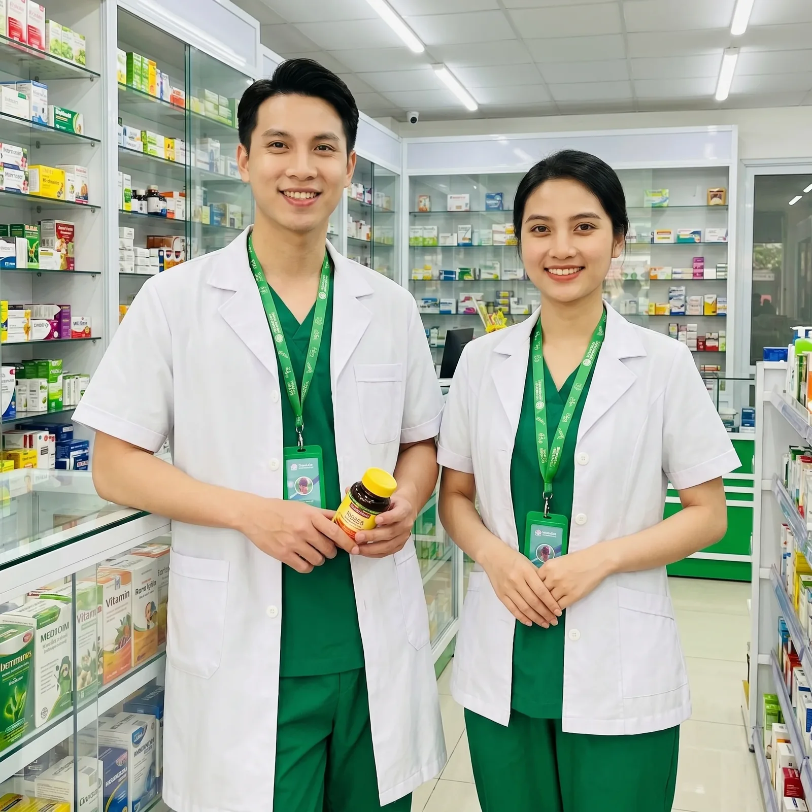 Đồng phục dược sĩ Đà Nẵng cho nhà thuốc và quầy thuốc