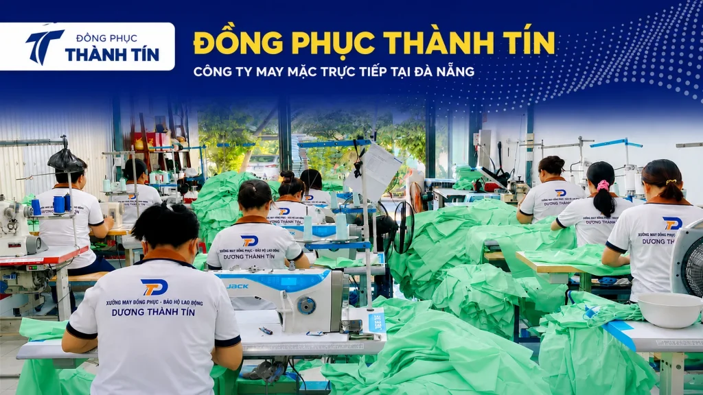 Xưởng may đồng phục tại Đà Nẵng của Đồng Phục Thành Tín