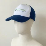 Mũ du lịch trắng phối navy Thành Tín - ảnh chính diện trước