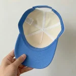 Mũ du lịch trắng phối xanh dương Thành Tín - ảnh mặt trong mũ