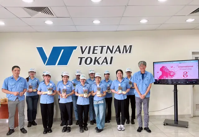 Dự án áo đồng phục công nhân nhà máy Tokai